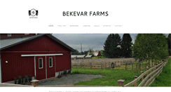 Desktop Screenshot of bekevarfarms.com